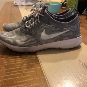 Grey and white Nike’s